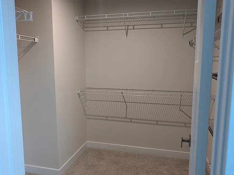 owner's suite walk in closet, it's actually bigger than shown in the photo