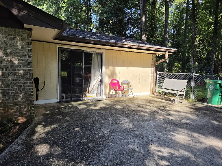 End of Driveway and Back Sunroom