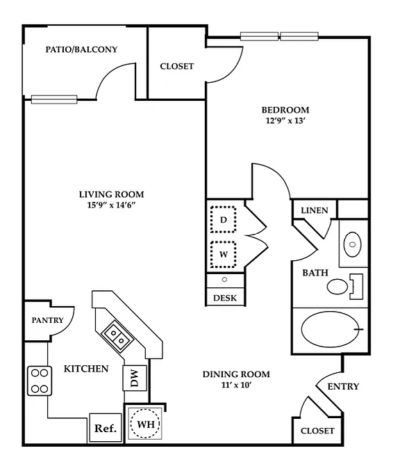Floor plan The Canyon