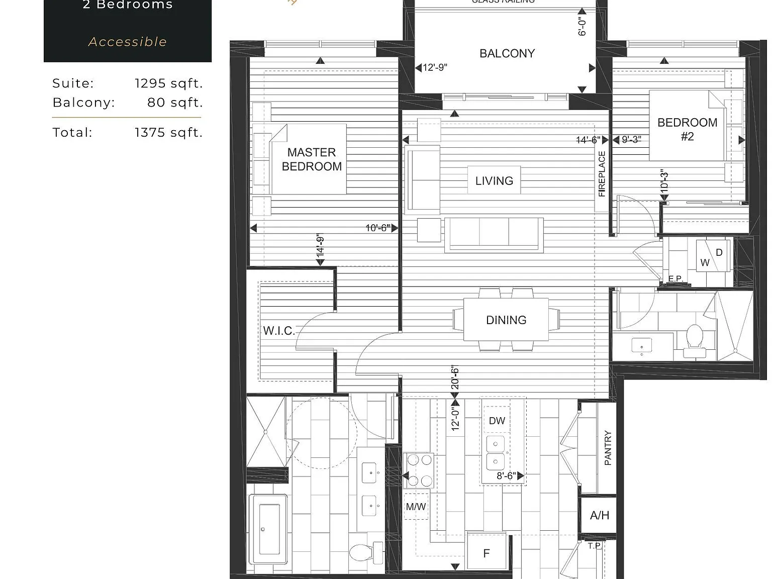 2 bed, $3,450 — Photo 2