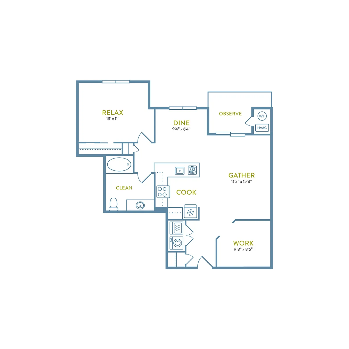 Floor plan THE ARDEN