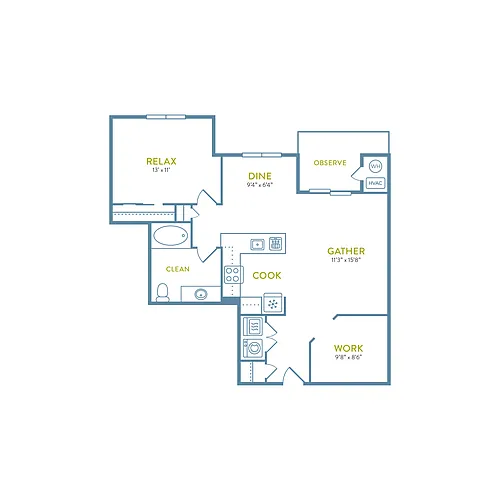 Floor plan THE ARDEN