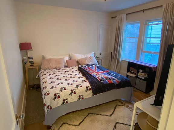 Bedroom #1 on main floor. Includes built-in wardrobe