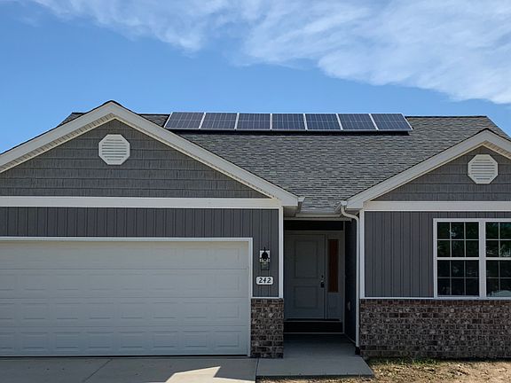 Built Elevation with Solar Panels