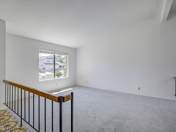 Living Room with Vaulted Ceilings