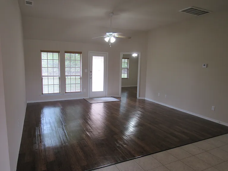 Living room to backyard