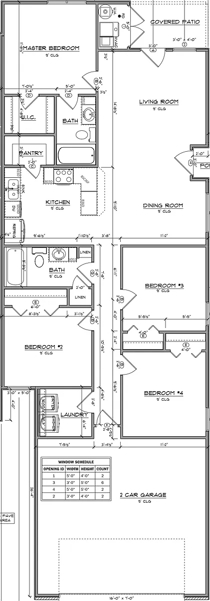 Floor plan Maxine