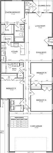 Floor plan Maxine