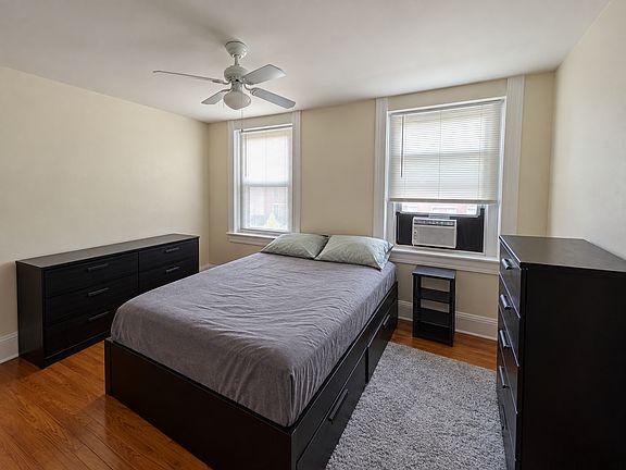 Our most recent tenants used this room as their master bedroom. The furniture is not included.
This home has central AC, but they brought this window unit with them and kept it for emergencies.