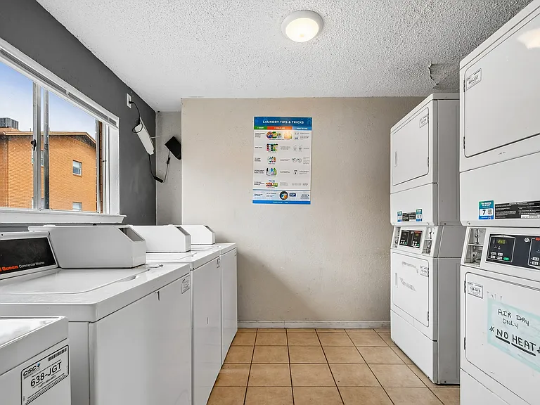 On-site laundry room (new machines coming soon!
