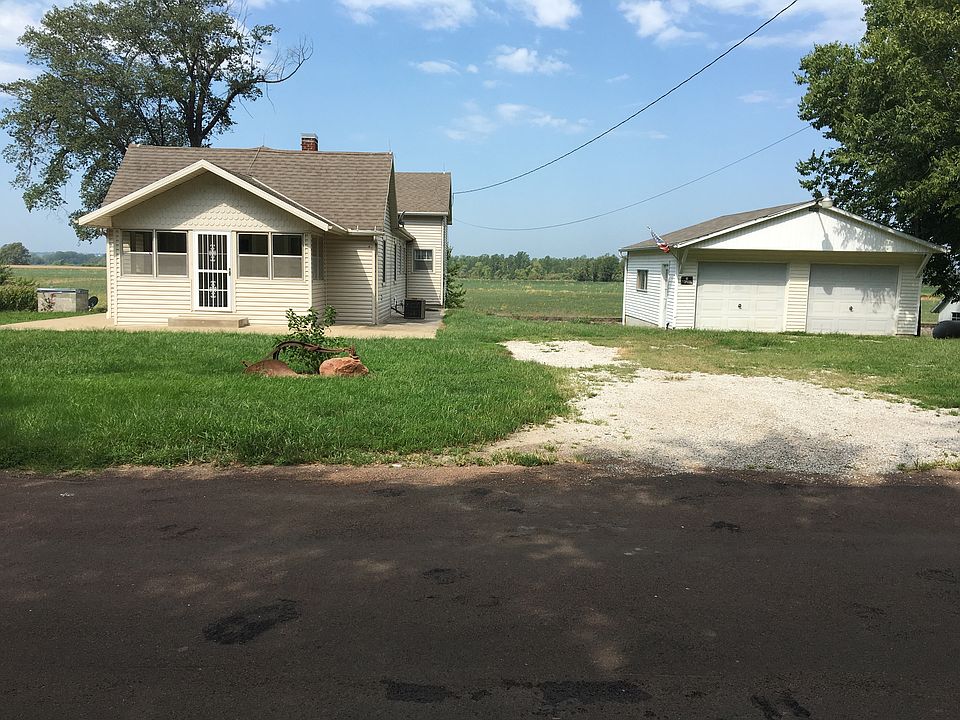 Front of home and garage