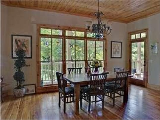 Open kitchen, dining and LR