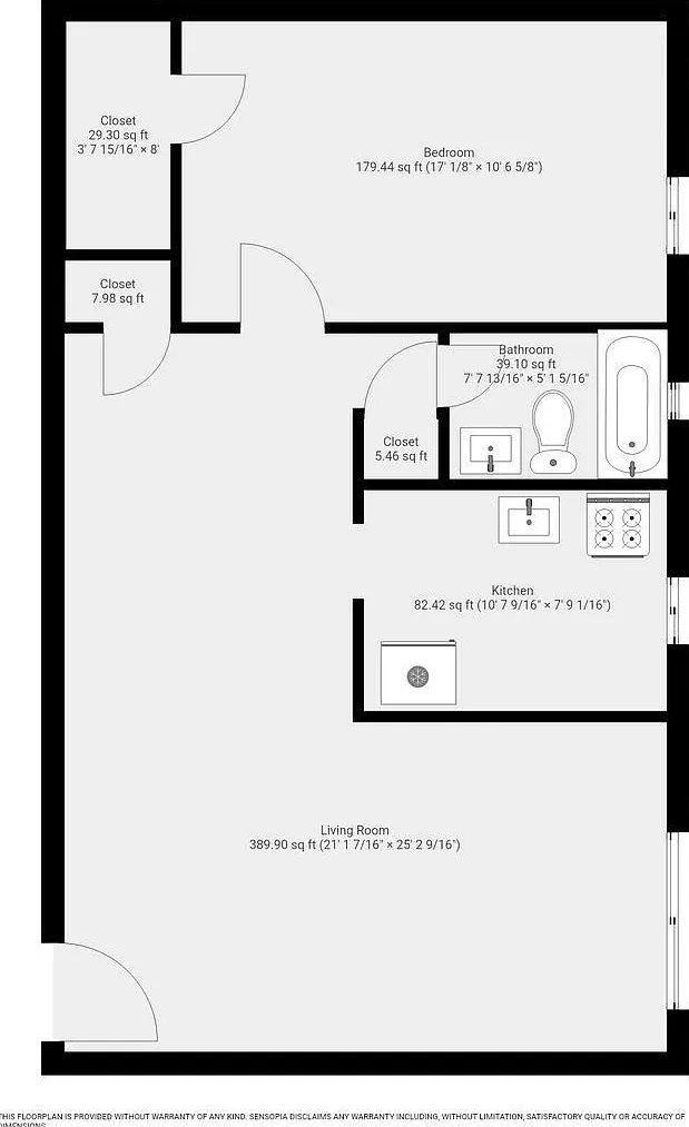 1 bed, 500 sqft, $950 — Photo 2