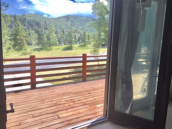 beautiful views off deck and from inside the home of the Woodward ski resort and tubing park!