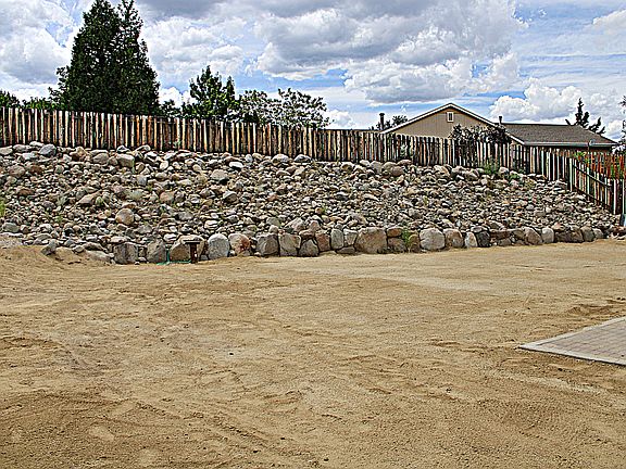 Back- Nearly a 1/2 acre