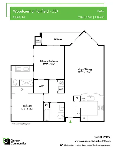 Floor plan $2.42/sq.ft. - Cedar