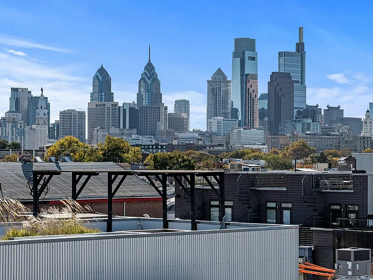 Private roof deck