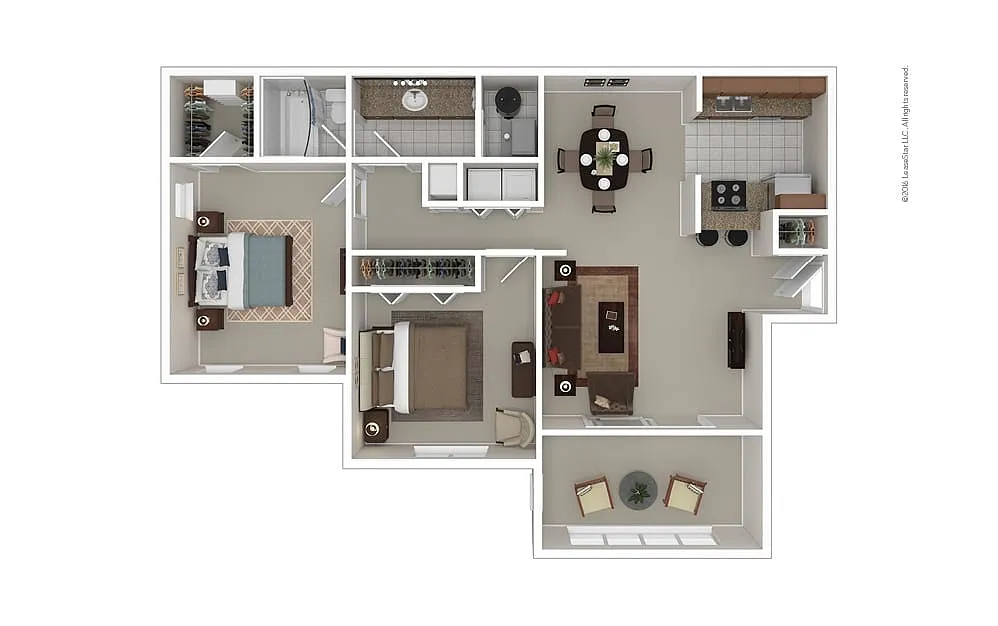 Floor plan The Lawrence