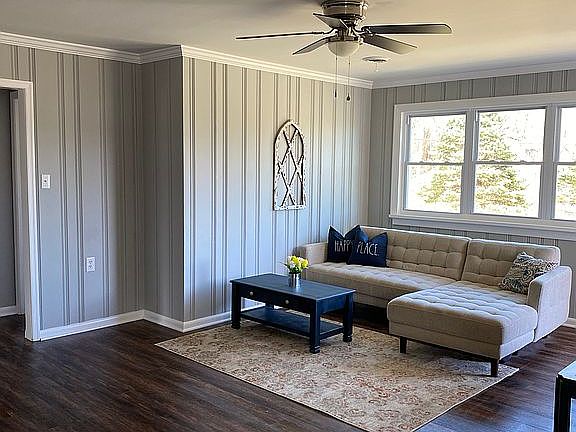 spacious living room