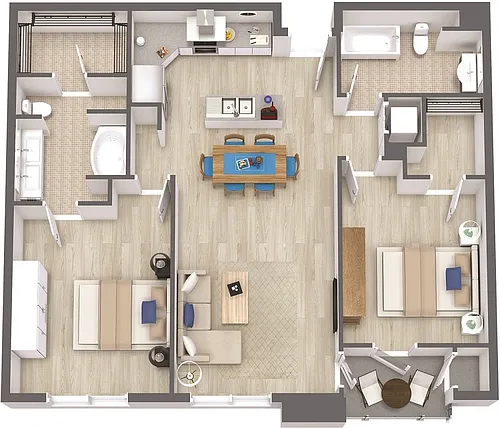 Floor plan B2