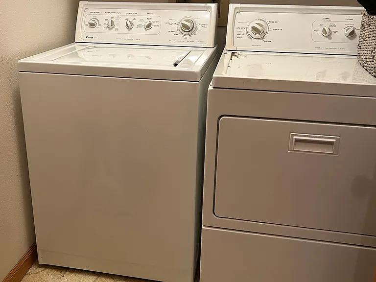 First floor laundry area
