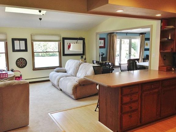 Kitchen/Family Rm/Dining Rm view