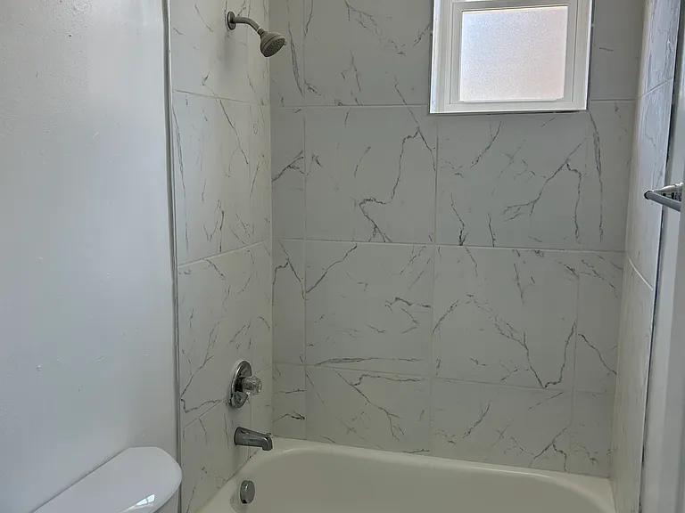 Recently renovated bathroom