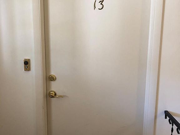 FRONT ENTRANCE TO UNIT #13