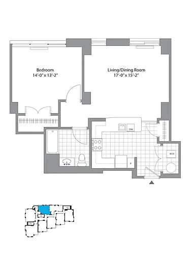 Floor plan A4R - Renovated