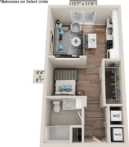 Floor plan Ember