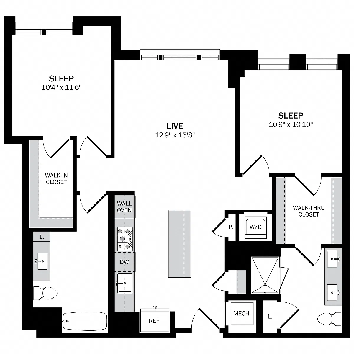 Floor plan HC14