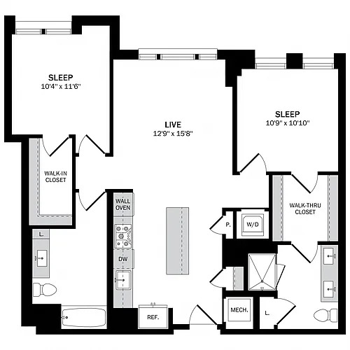 Floor plan HC14