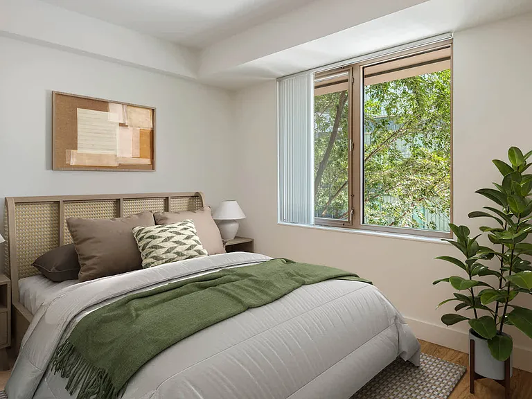 Bedroom with Hard Surface Flooring