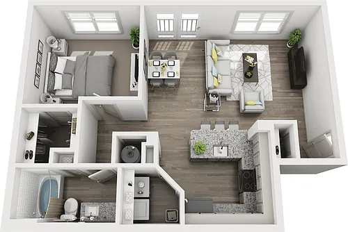 Floor plan White Oak
