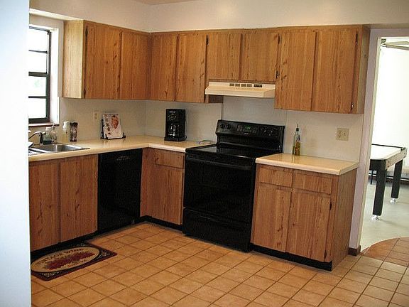 Kitchen with a  water view!