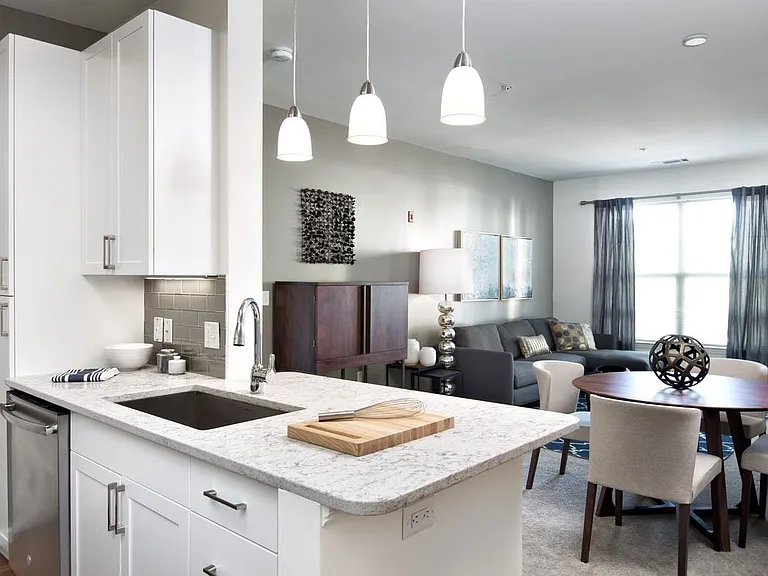 Kitchen and dining room