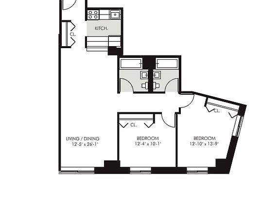 2nd image of 45 Wall St APT 1914
