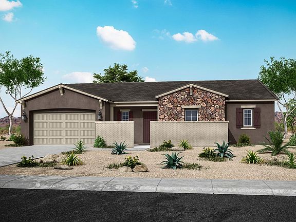 Vela at Arroyo Norte hacienda exterior elevation William Ryan Homes Phoenix