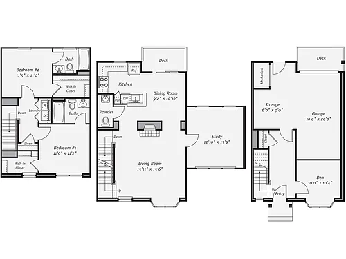 Floor plan B19TD