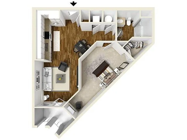 Floor plan The Burke