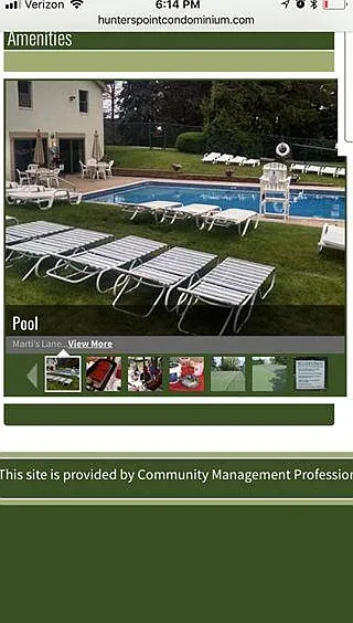Community Heated pool