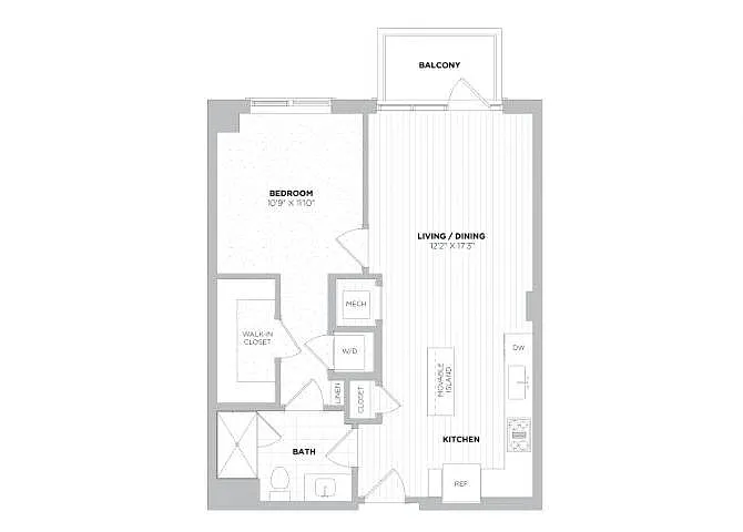 Floor plan Dylan 1A.2