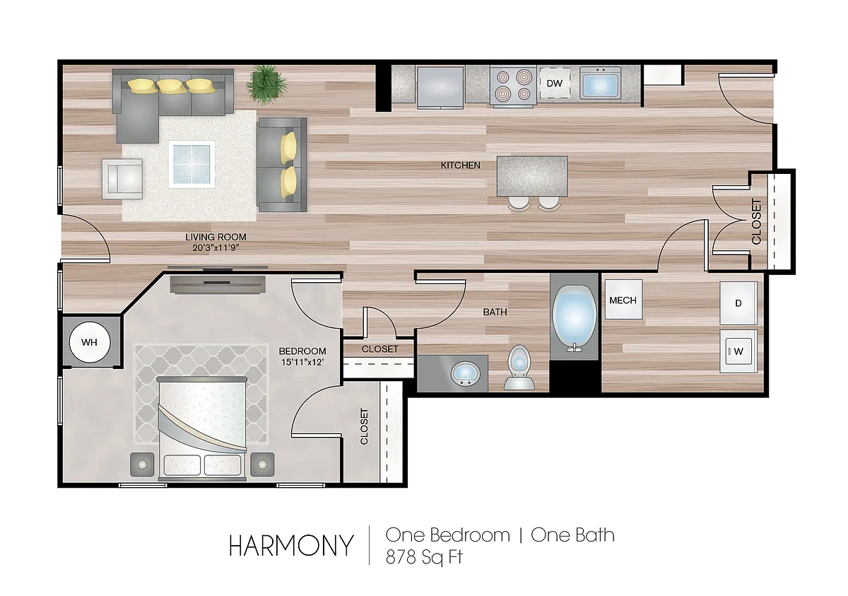 Floor plan Harmony