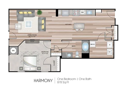 Floor plan Harmony