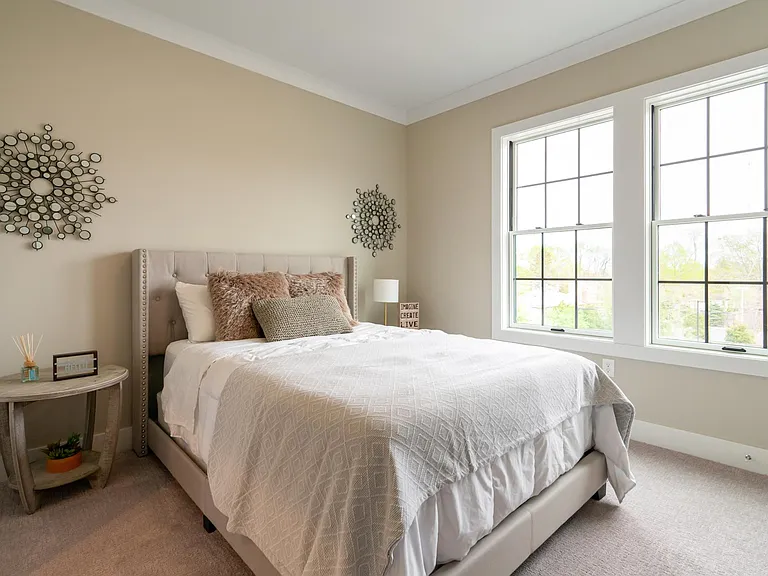 second room with queen size bed and own bathroom