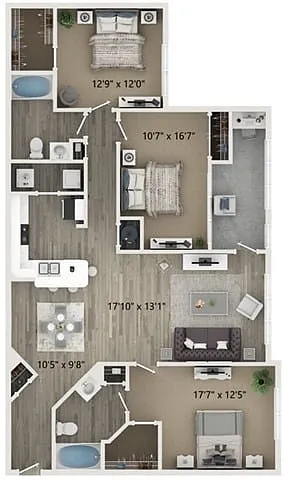 Floor plan C2