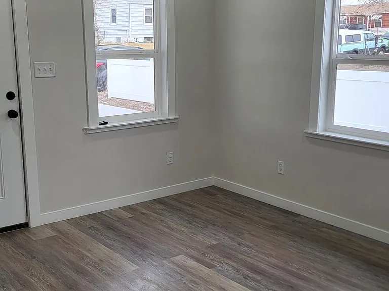 Front room off of the kitchen.