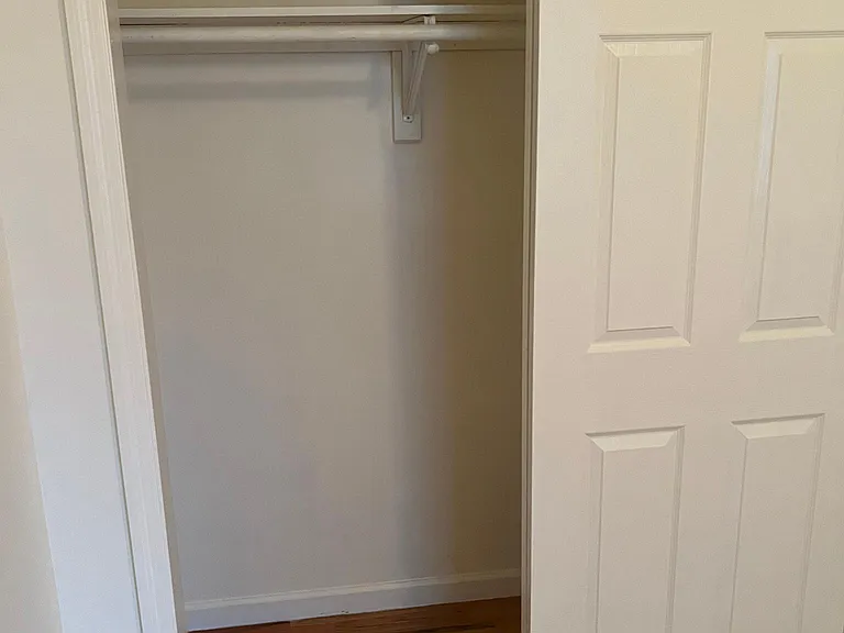 Closet in bedroom