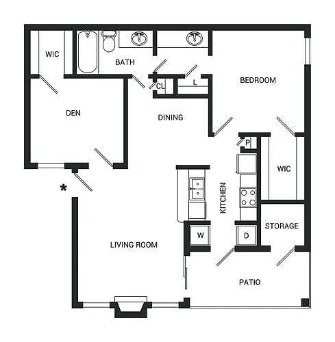 Floor plan Chelsea