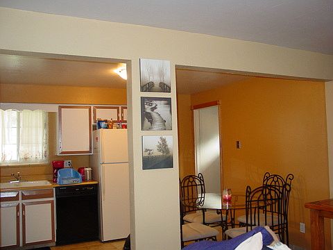 KITCHEN WITH EATING AREA